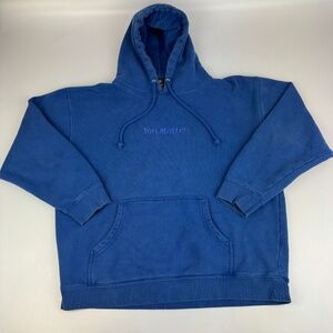 Blue Hoodie Sweatshirt